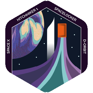 Mission patch Hitchhiker 1