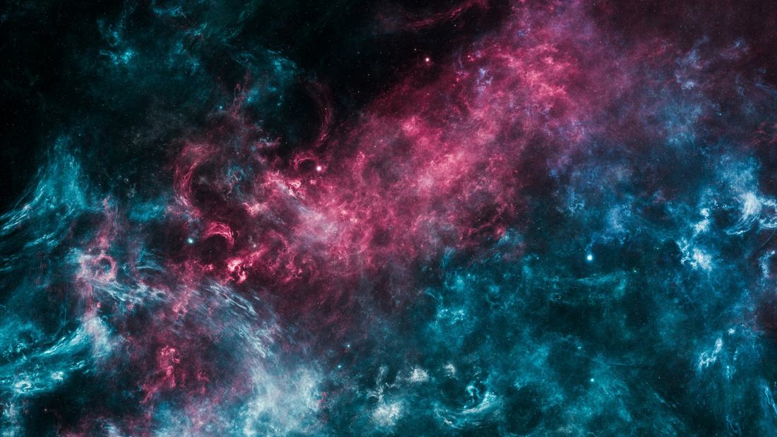 Nebula in deep space